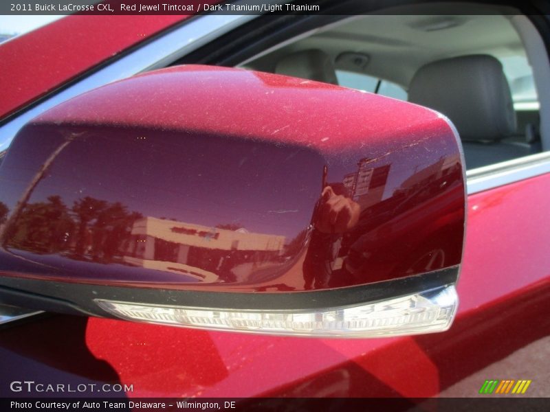 Red Jewel Tintcoat / Dark Titanium/Light Titanium 2011 Buick LaCrosse CXL