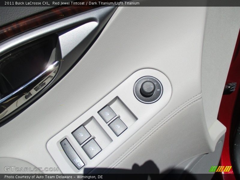 Red Jewel Tintcoat / Dark Titanium/Light Titanium 2011 Buick LaCrosse CXL