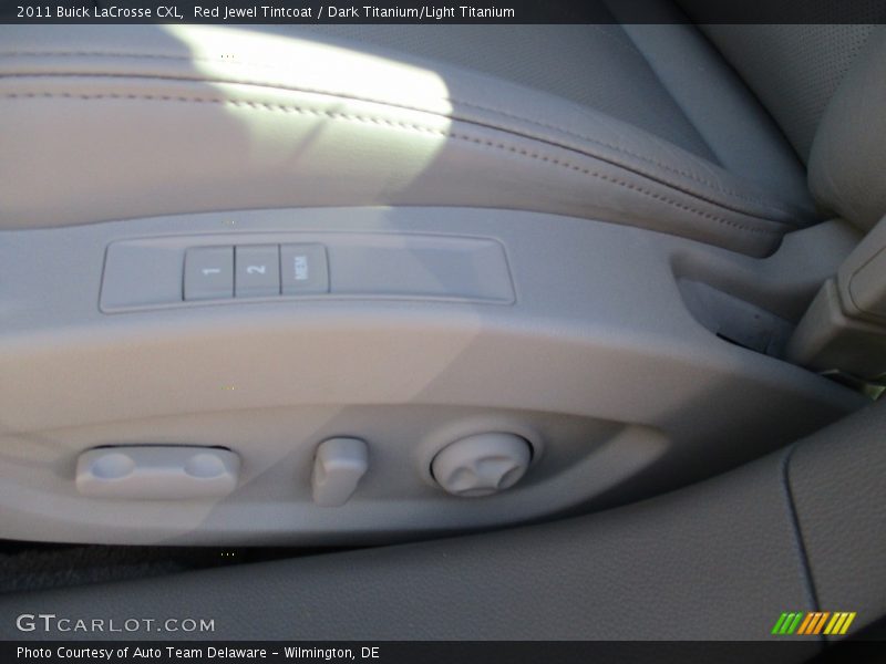 Red Jewel Tintcoat / Dark Titanium/Light Titanium 2011 Buick LaCrosse CXL