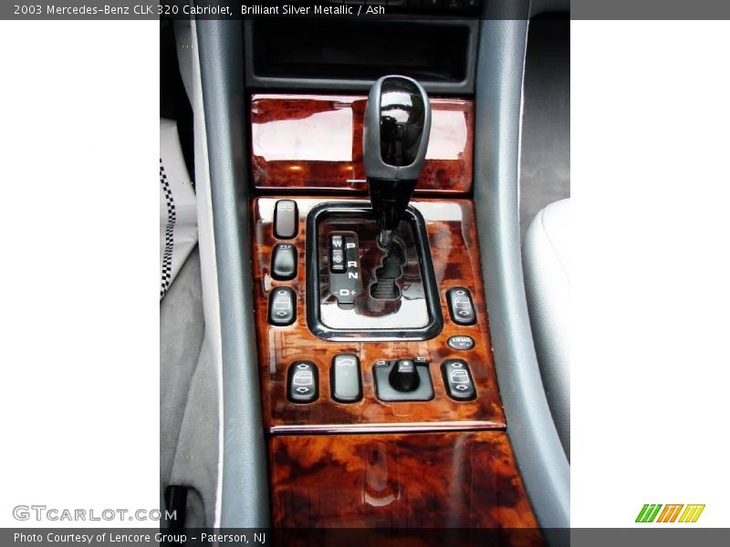 Brilliant Silver Metallic / Ash 2003 Mercedes-Benz CLK 320 Cabriolet