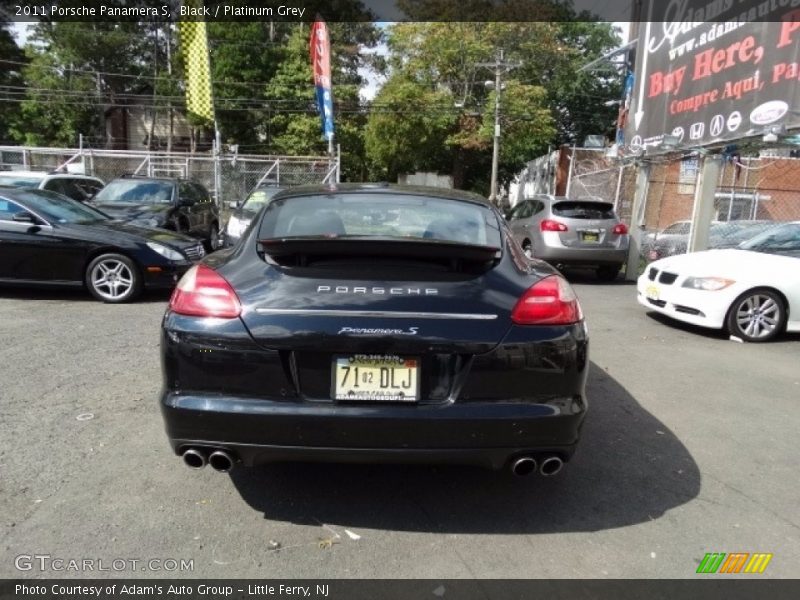 Black / Platinum Grey 2011 Porsche Panamera S