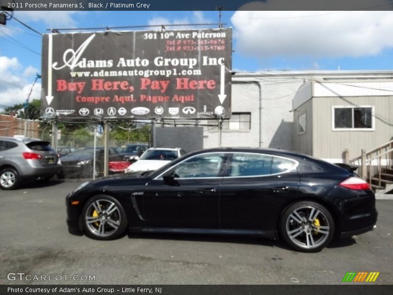 Black / Platinum Grey 2011 Porsche Panamera S