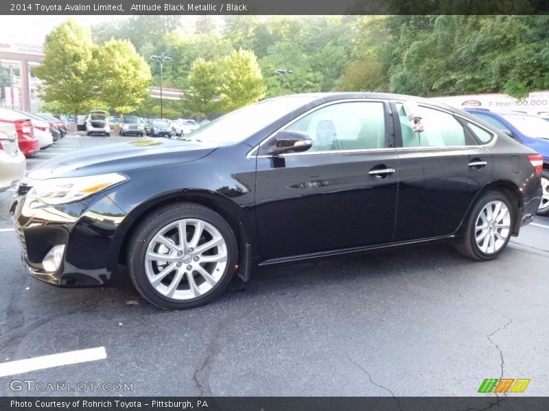 Attitude Black Metallic / Black 2014 Toyota Avalon Limited