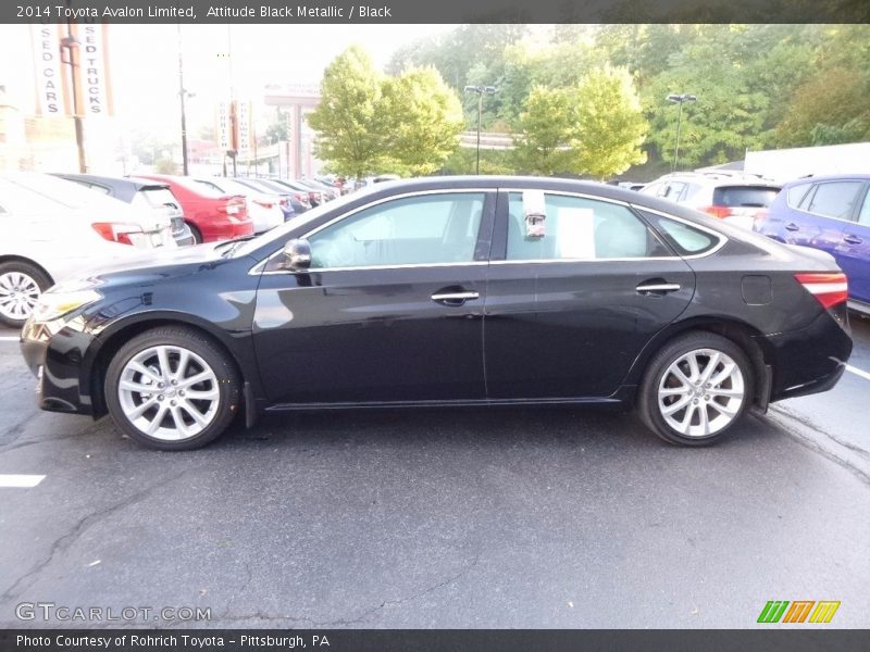Attitude Black Metallic / Black 2014 Toyota Avalon Limited