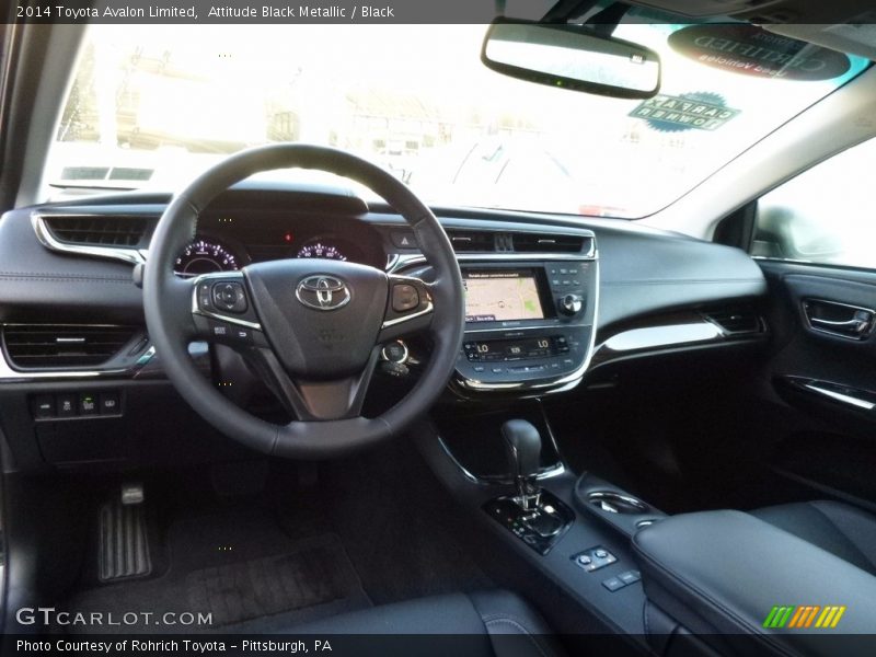 Attitude Black Metallic / Black 2014 Toyota Avalon Limited