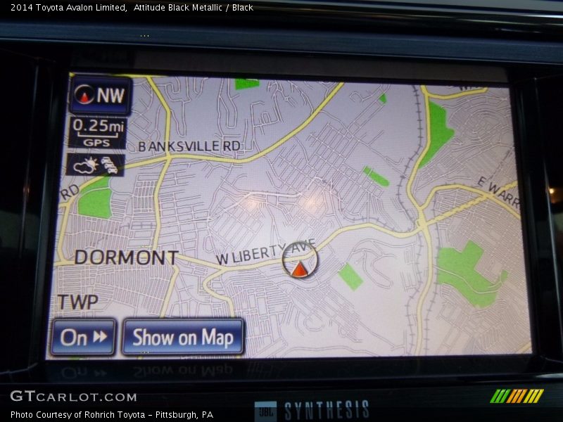 Attitude Black Metallic / Black 2014 Toyota Avalon Limited