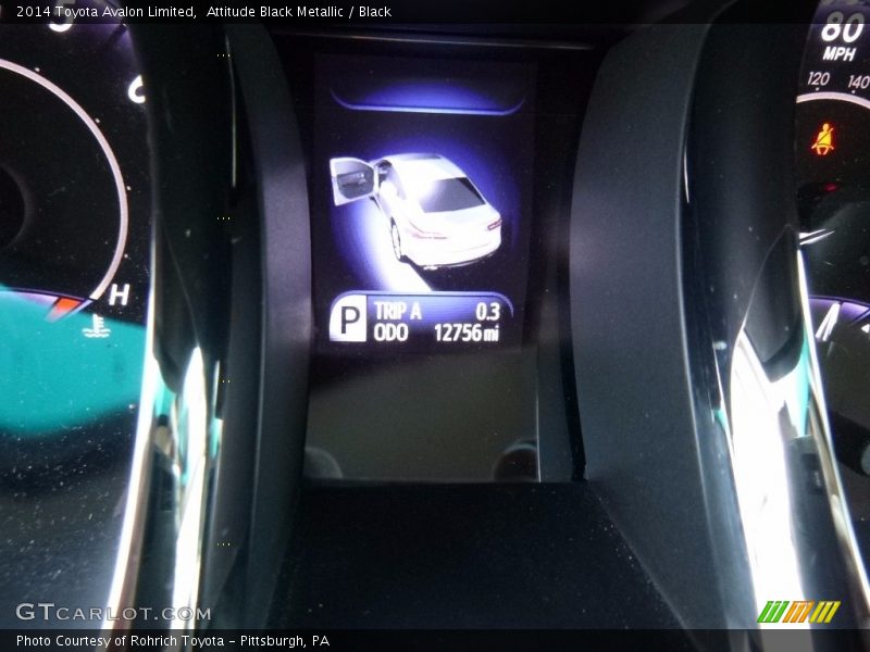 Attitude Black Metallic / Black 2014 Toyota Avalon Limited