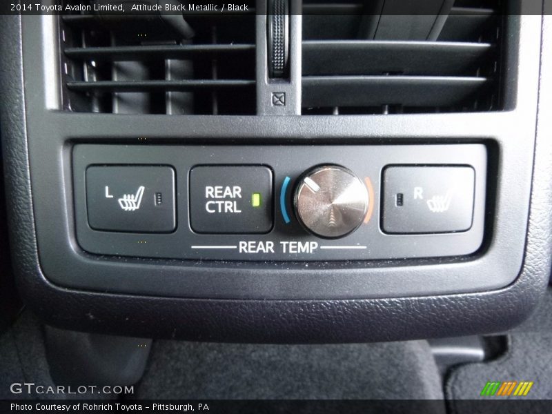 Attitude Black Metallic / Black 2014 Toyota Avalon Limited