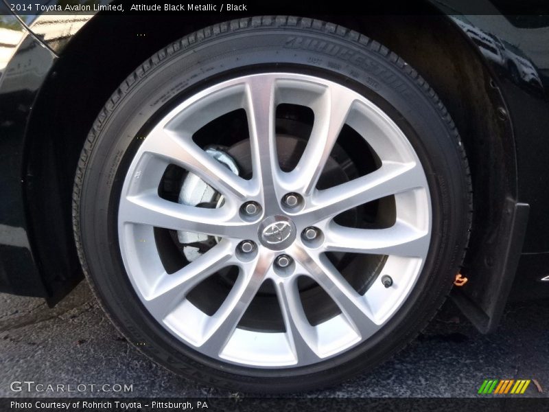 Attitude Black Metallic / Black 2014 Toyota Avalon Limited