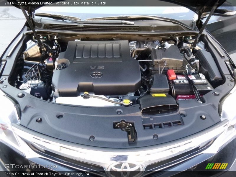 Attitude Black Metallic / Black 2014 Toyota Avalon Limited