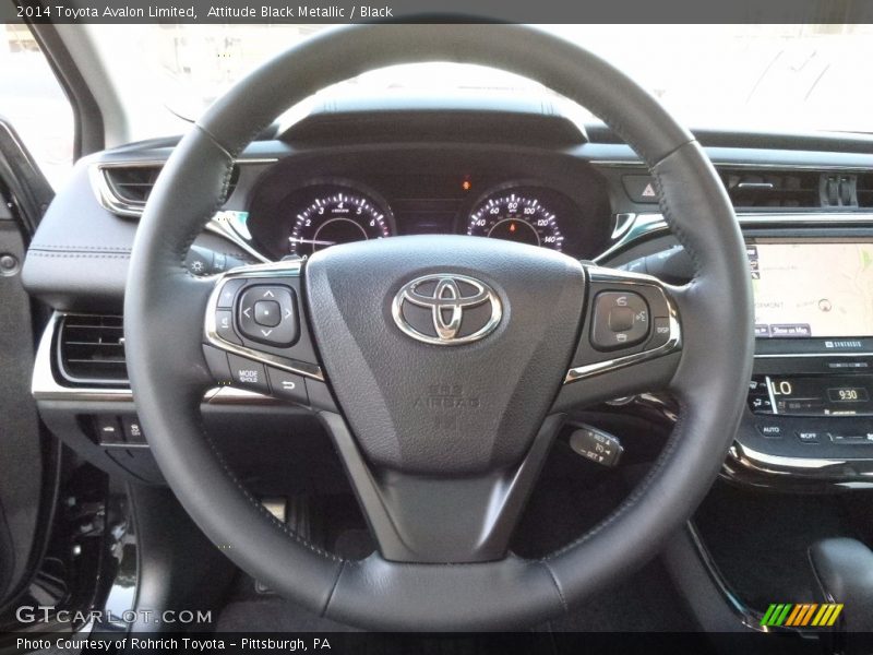 Attitude Black Metallic / Black 2014 Toyota Avalon Limited
