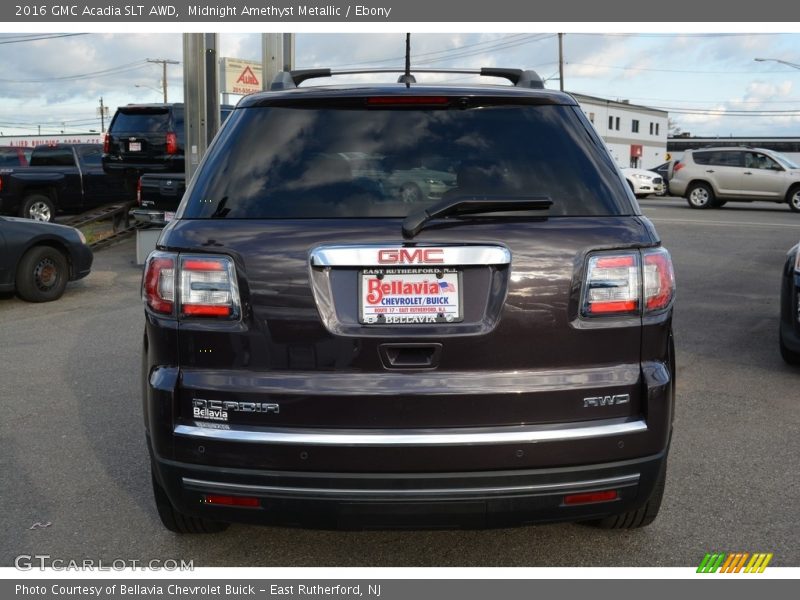 Midnight Amethyst Metallic / Ebony 2016 GMC Acadia SLT AWD