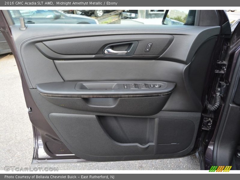 Midnight Amethyst Metallic / Ebony 2016 GMC Acadia SLT AWD