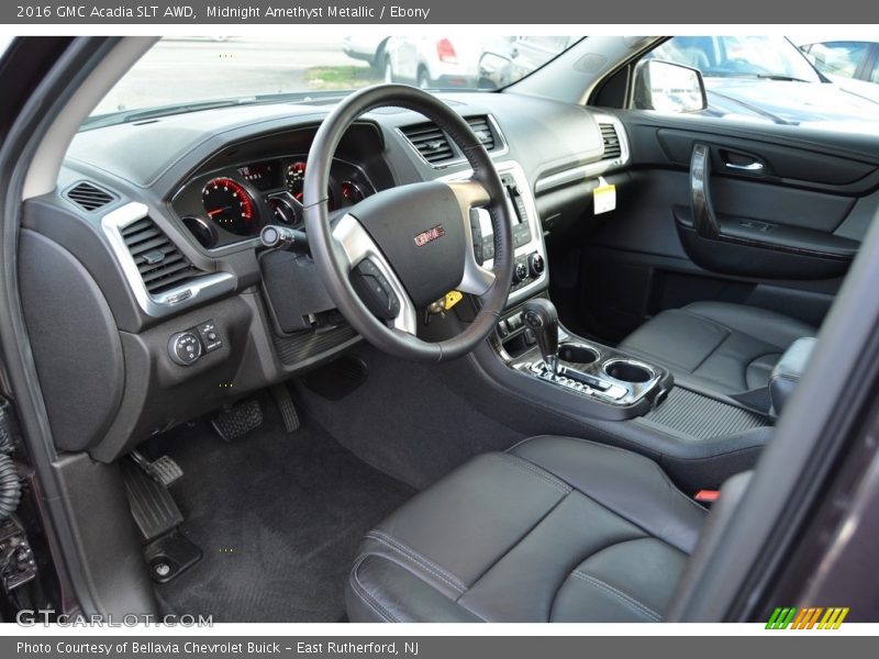  2016 Acadia SLT AWD Ebony Interior