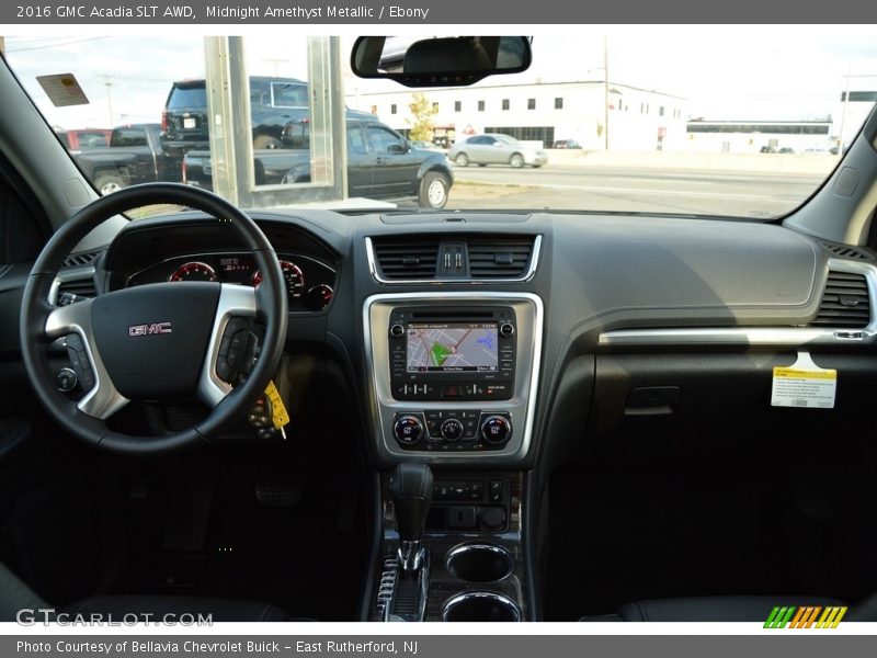 Midnight Amethyst Metallic / Ebony 2016 GMC Acadia SLT AWD