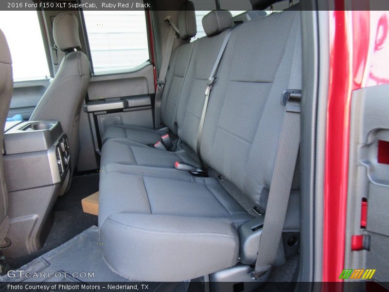 Ruby Red / Black 2016 Ford F150 XLT SuperCab