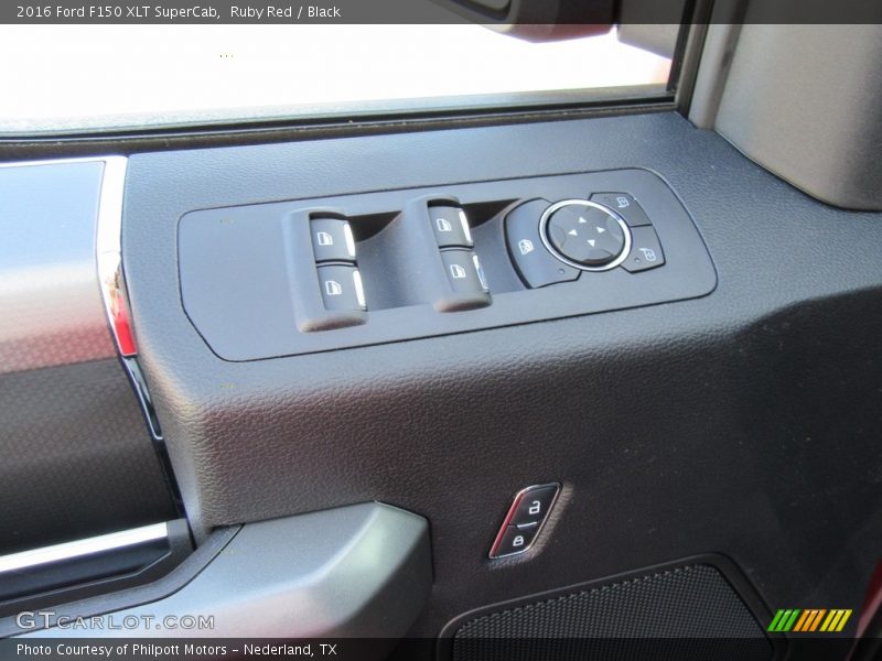 Ruby Red / Black 2016 Ford F150 XLT SuperCab