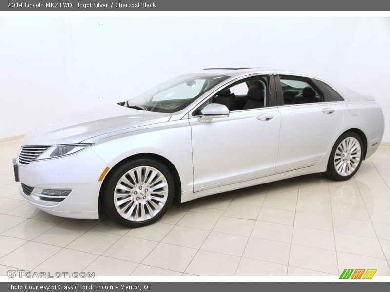 Ingot Silver / Charcoal Black 2014 Lincoln MKZ FWD