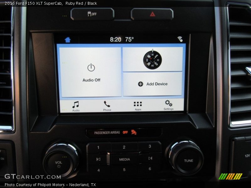 Ruby Red / Black 2016 Ford F150 XLT SuperCab
