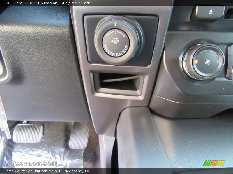 Ruby Red / Black 2016 Ford F150 XLT SuperCab