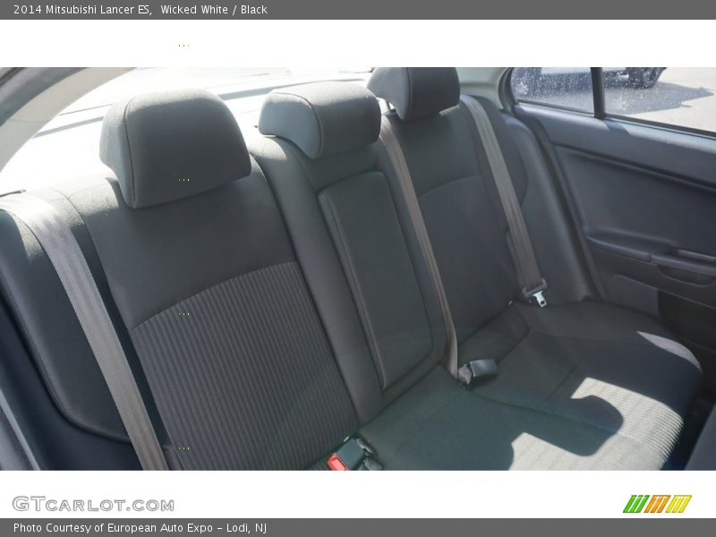 Wicked White / Black 2014 Mitsubishi Lancer ES