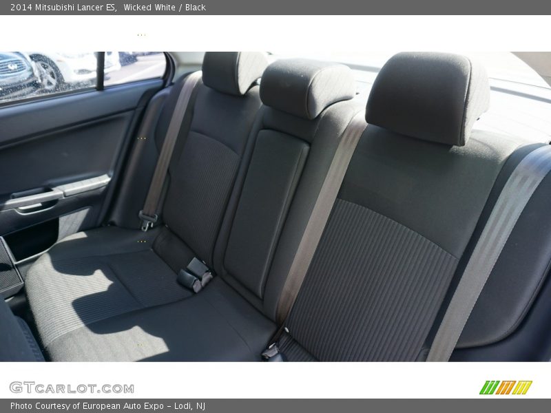Wicked White / Black 2014 Mitsubishi Lancer ES