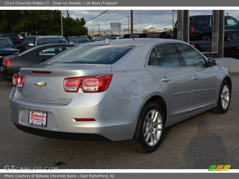 Silver Ice Metallic / Jet Black/Titanium 2014 Chevrolet Malibu LT