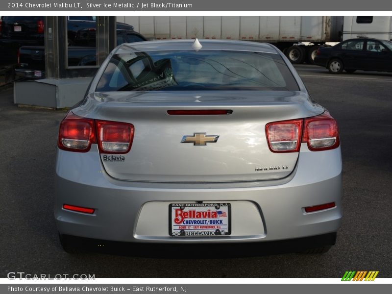 Silver Ice Metallic / Jet Black/Titanium 2014 Chevrolet Malibu LT