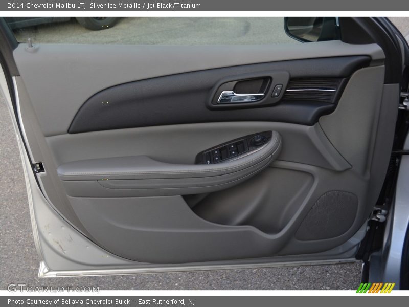 Silver Ice Metallic / Jet Black/Titanium 2014 Chevrolet Malibu LT