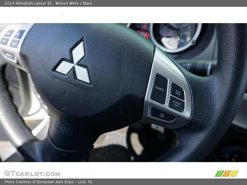 Wicked White / Black 2014 Mitsubishi Lancer ES