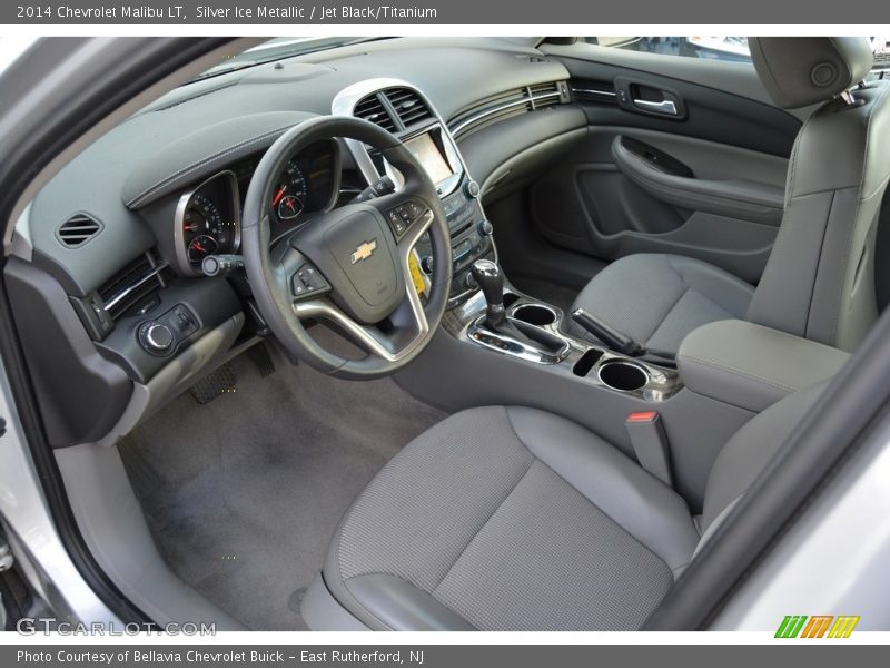 Silver Ice Metallic / Jet Black/Titanium 2014 Chevrolet Malibu LT