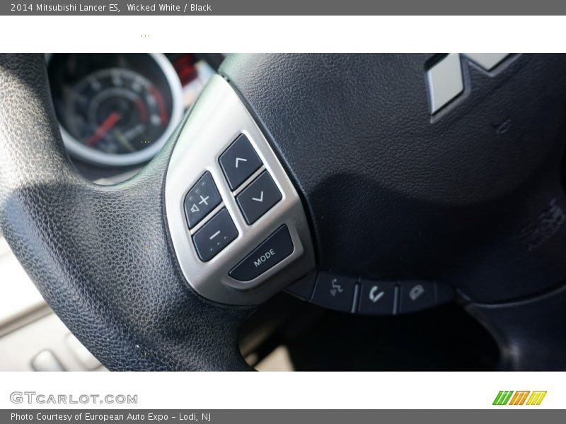 Wicked White / Black 2014 Mitsubishi Lancer ES