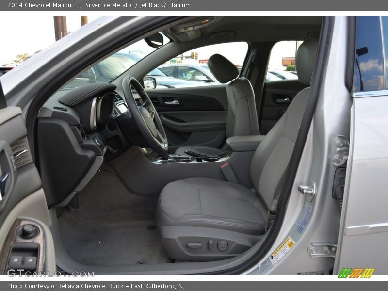 Silver Ice Metallic / Jet Black/Titanium 2014 Chevrolet Malibu LT