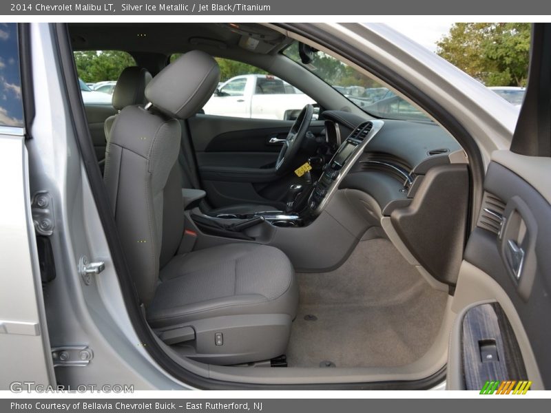 Silver Ice Metallic / Jet Black/Titanium 2014 Chevrolet Malibu LT