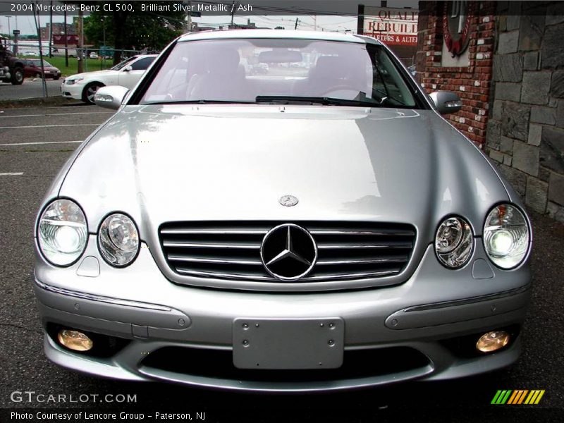 Brilliant Silver Metallic / Ash 2004 Mercedes-Benz CL 500