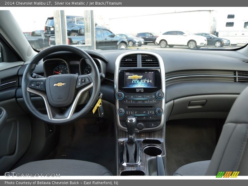 Silver Ice Metallic / Jet Black/Titanium 2014 Chevrolet Malibu LT