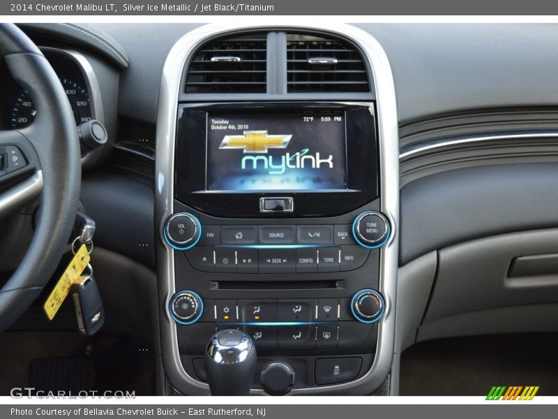 Silver Ice Metallic / Jet Black/Titanium 2014 Chevrolet Malibu LT