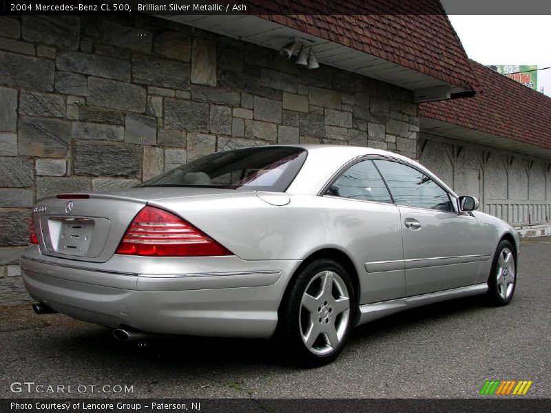 Brilliant Silver Metallic / Ash 2004 Mercedes-Benz CL 500