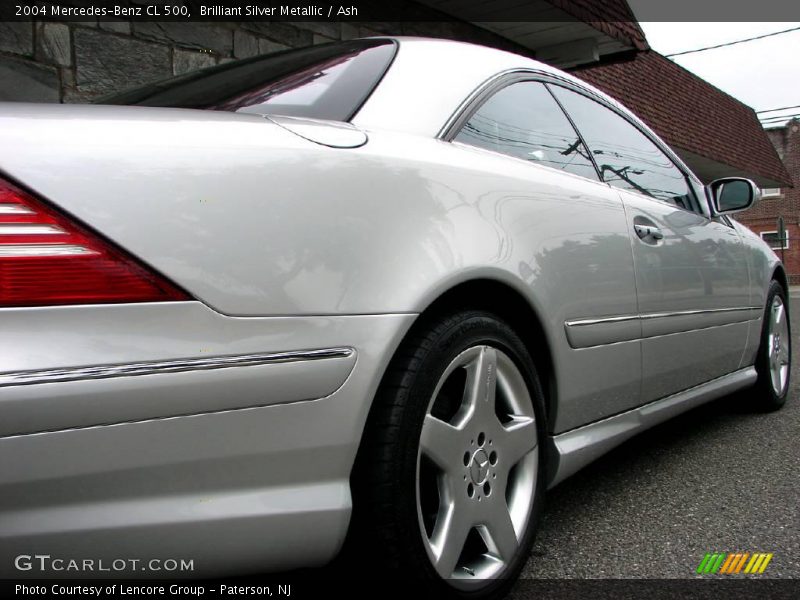 Brilliant Silver Metallic / Ash 2004 Mercedes-Benz CL 500
