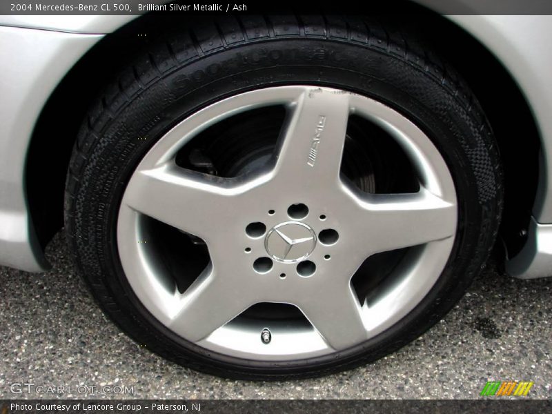 Brilliant Silver Metallic / Ash 2004 Mercedes-Benz CL 500