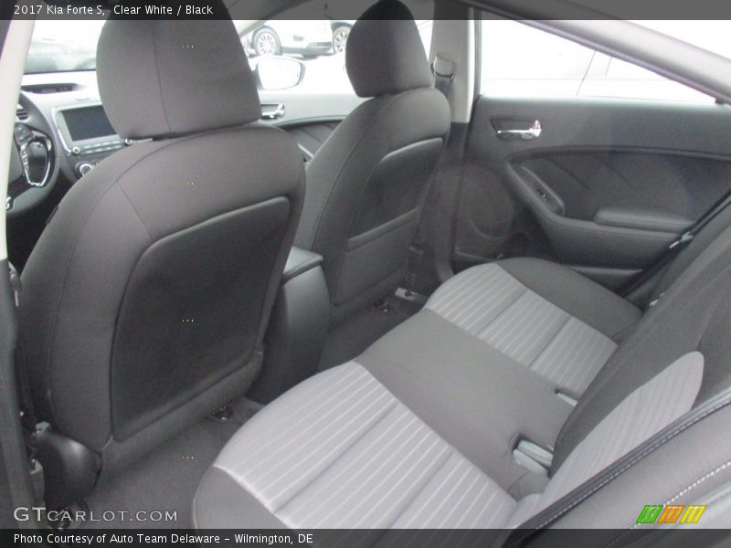 Rear Seat of 2017 Forte S
