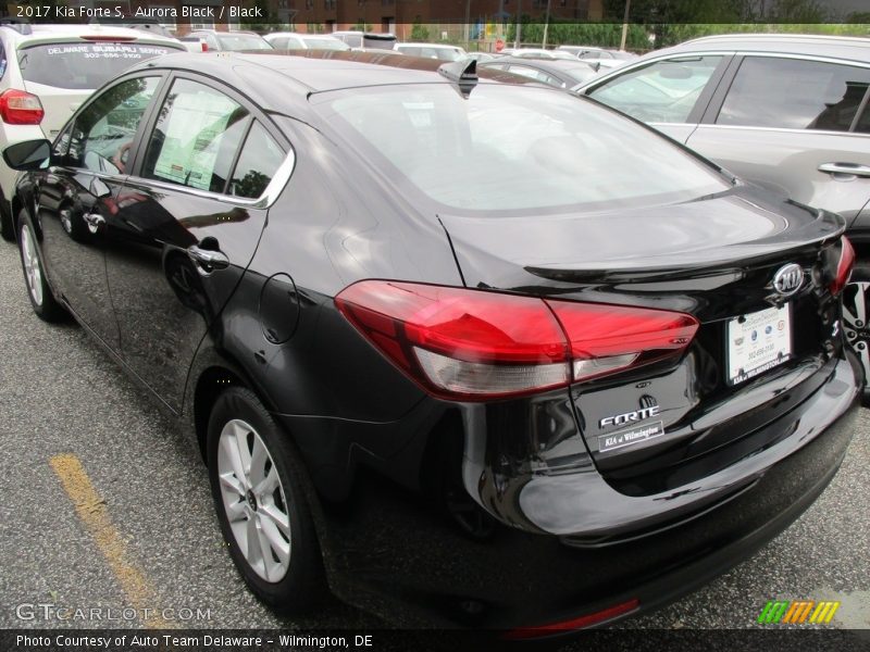 Aurora Black / Black 2017 Kia Forte S