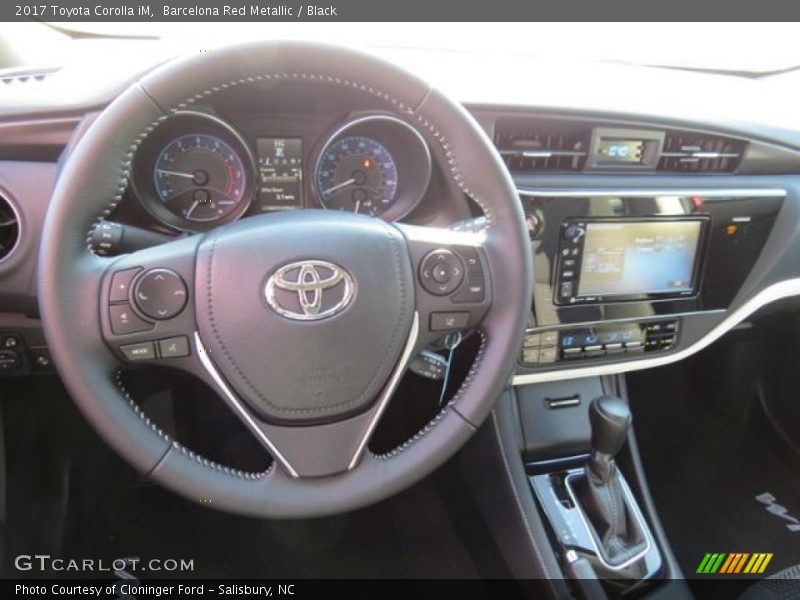 Dashboard of 2017 Corolla iM 