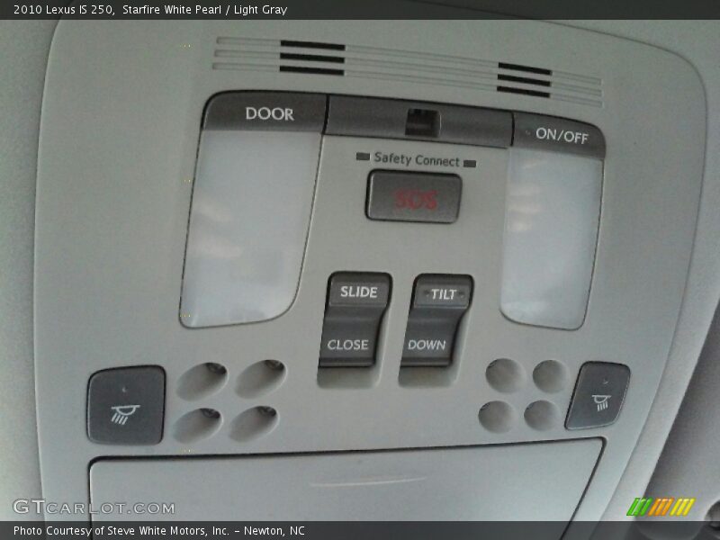 Starfire White Pearl / Light Gray 2010 Lexus IS 250