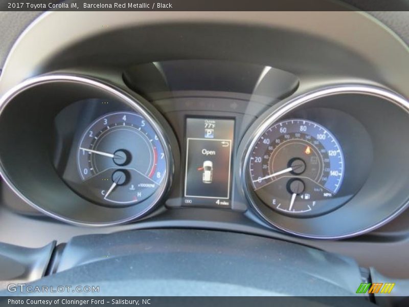  2017 Corolla iM   Gauges