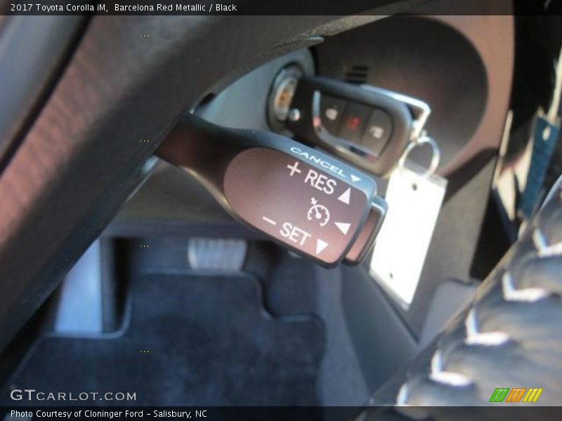 Controls of 2017 Corolla iM 