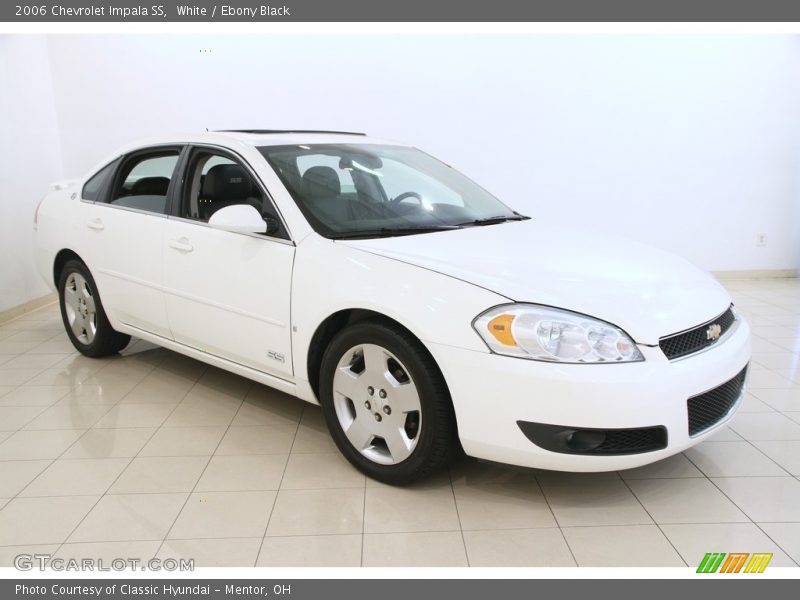 White / Ebony Black 2006 Chevrolet Impala SS