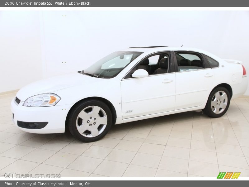 White / Ebony Black 2006 Chevrolet Impala SS