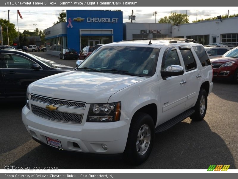 Summit White / Light Titanium/Dark Titanium 2011 Chevrolet Tahoe LT 4x4
