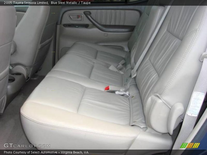 Blue Steel Metallic / Taupe 2005 Toyota Sequoia Limited